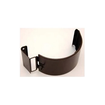 BMI Bramac spojka žľabu priemeru 150 mm so spevňovacím profilom bridlicovočierna