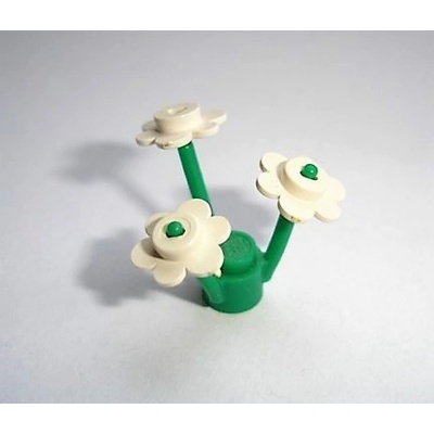 LH971 LEGO HRANÁ KVĚTINA TŘI BÍLÉ KVĚTY