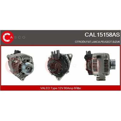 generátor CASCO CAL15158AS