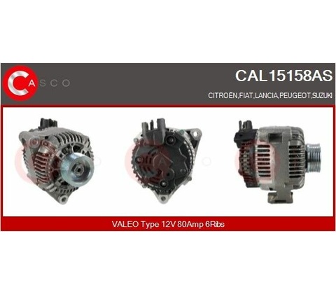 generátor CASCO CAL15158AS