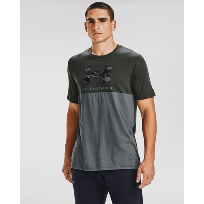 Under Armour Мъжка тениска Under Armour CAMO BIG LOGO SS Under Armour | Cheren Siv | МЪЖЕ | XL