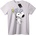 NOONEBRAND Тениска Snoopy & Woodstock любов - XXS, White