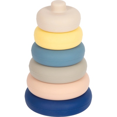 Small Foot Silikónová Stohovacia Veža