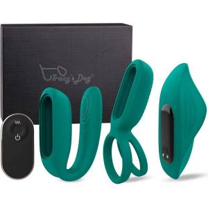 Tracy's Dog Vibrating Versatile Sex Toy Kits for Couples Green