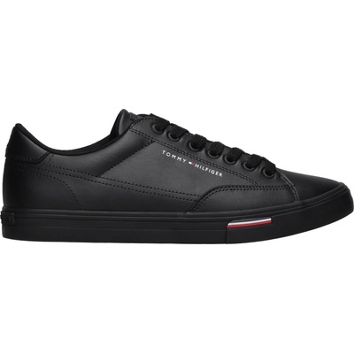 Tommy Hilfiger vulc rwb long lace lth core Čierna Biela