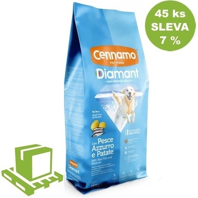 Diamant Dog Adult Modrá ryba a brambory 45 x 15 kg