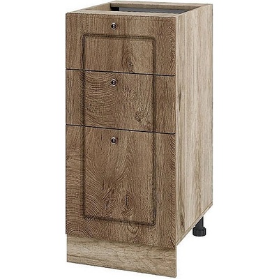 ИРИМ Долен кухненски шкаф Сити АРФ-Дъб натурал-06-27 десен 40 см