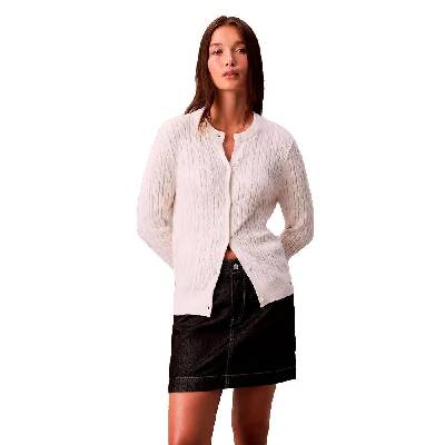 Жилетка Calvin klein jeans LV044E307G cardigan - White (White Greige / As Header)