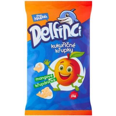 Pan Křupka Delfíni chrumky kukuričné mangové 20 g