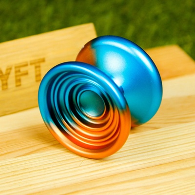 YoYoFactory Bullseye Orange Teal