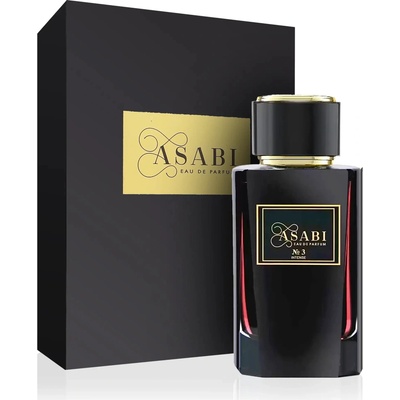Asabi No 3 intense parfumovaná voda unisex 100 ml