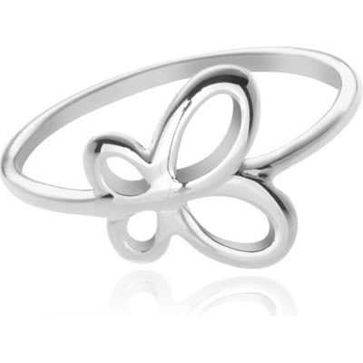 Šperky eshop Stříbrný prsten 925 křídla motýla X27.6