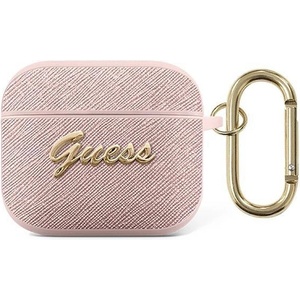 Guess Калъф Guess GUA3SASMP, за AirPods 3, розов (3666339009830)