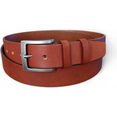 Penny Belts pánský kožený opasek Ricardo hnědý