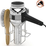 TEKNO TEL Поставка за сешоар tekno tel dm-262 хром (h8678679478620)