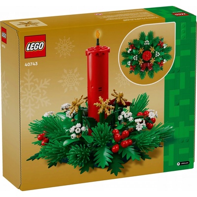 LEGO® 40743 Vánoční dekorace na stůl