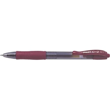 Pilot Гел писалка, 0, 32 мм, с бутон, pilot "g-2", бордо bl-g2-7-dr (bl-g2-7-dr)