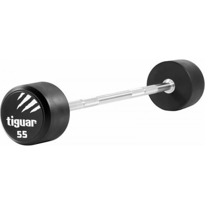Tiguar Barbell rovný PU 55 kg