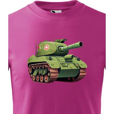 Dětské triko Tank Purpurová Canvas Dětské tričko Bezvatriko.cz 1833