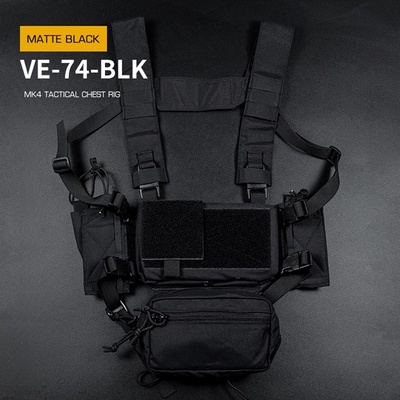 Wosport Taktický Chest rig MK4 Černý – Zboží Dáma