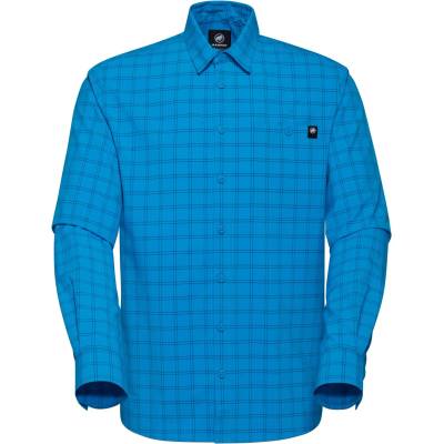 MAMMUT Мъжка риза с копчета Mammut Lenni Longsleeve Shirt - Glacier Blue / Marine - размер XL (033-2467-0114)