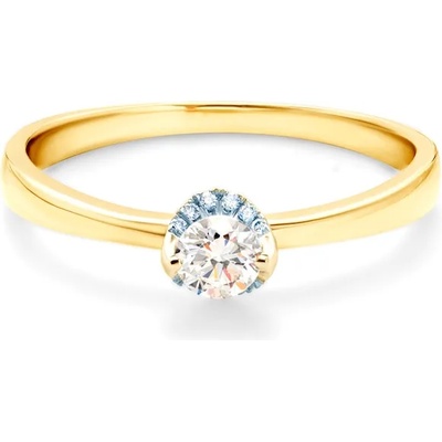 SAVICKI Годежен пръстен Solitaire: злато. диамант