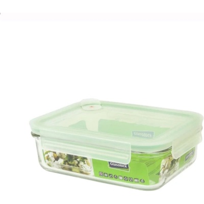 Glasslock Sklenená dóza obdĺžníková 1 l 19 x 14,1 x 5,5 cm