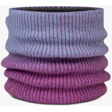Buff Knitted Fleece Neckwarmer Marin orchid