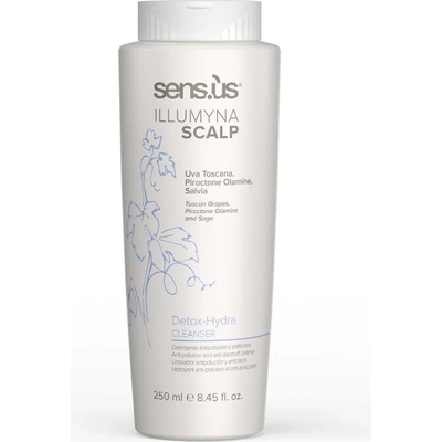 Sens.us Illumyna Scalp Detox Hydra Cleanser detoxikační a hydratační šampon 250 ml