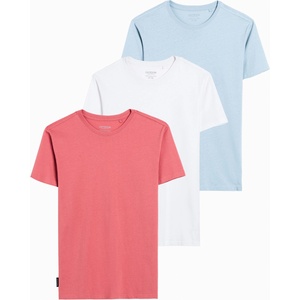 Ombre Clothing Памучни тениски BASIC в комплект от 3 бр. от Ombre Clothing Ombre Clothing | Sin | МЪЖЕ | XXL