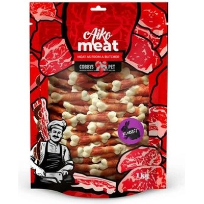 COBBYS PET AIKO Meat králičie mäso na kalciovej kosti 1 kg