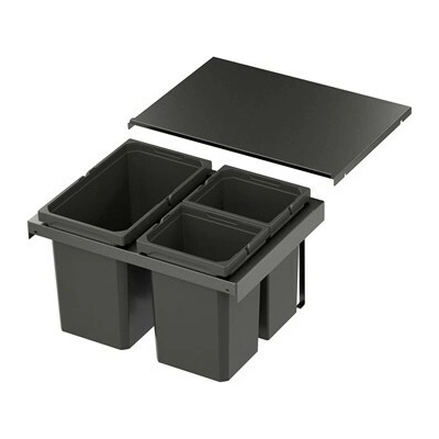 VS ENVI Flex systém na třídění odpadu KB 600 mm, 1×22/2×10 l, lava