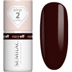 Semilac Easy Off Step 2 гел лак за нокти с използване на UV/LED лампа цвят Marrom Choco 7ml