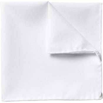 Charles Tyrwhitt Cotton Pocket Square - White Памучна кърпичка за сако Кърпички