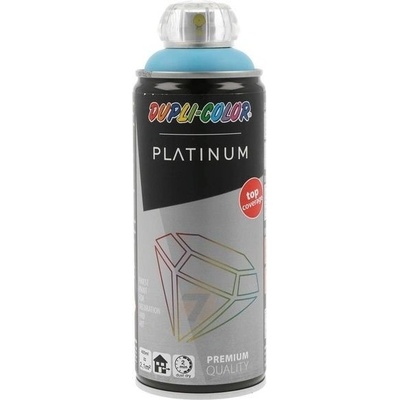Dupli-Color Platinum nebesky modrá hodvábna matná farba v spreji 400 ml