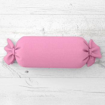 Biante Vankúš valec bonbon Rongo RG-094 Sýto ružový 15x60