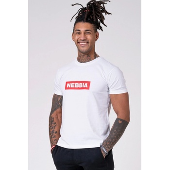Nebbia tričko pánske Basic 593 white