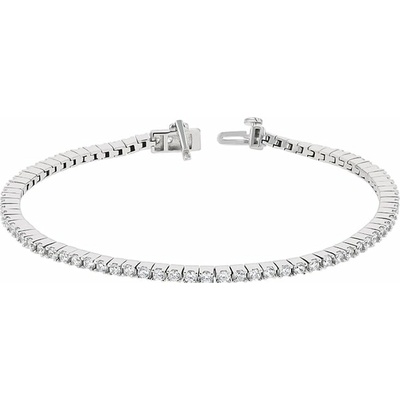 Eppi Elegantný strieborný náramok so zirkónmi Avery BR42928