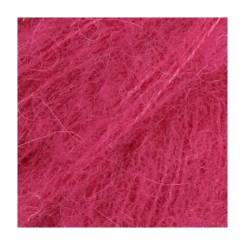 DROPS Design Brushed Alpaca Silk Uni Colour 18 Cerise Плетива прежда (109818)