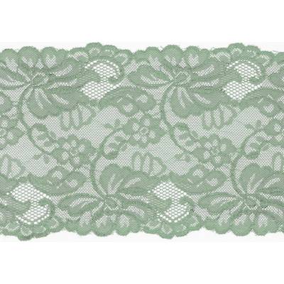 Elastická krajka, 150mm - mint