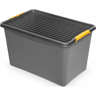 ORPLAST skladovací nádoba Simple box 60 l šedá