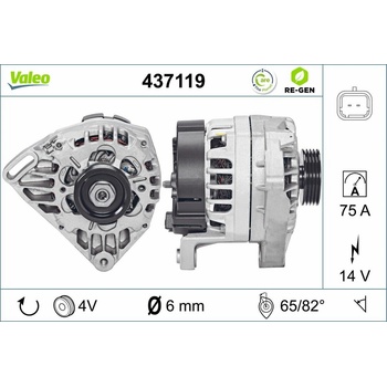 generátor VALEO 437119