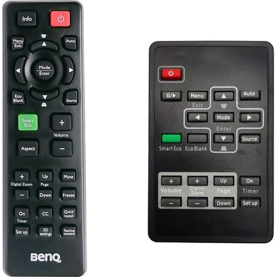BenQ mp670, mp512st, mp513, mp515, mp522st, mp523, mp525, mp526, mp612c, mp620, mp622c, mp623, mp624, mp626, mp670, ms502, ms510, mw814st, mw817st - оригинален дистанционен контрол (mp670, mp512st, mp513, mp515, mp522st, mp523, mp525, mp526, mp612c, mp620