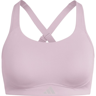 adidas Дамски спортен сутиен adidas Women's Optime HS Bra Sports bra - Preloved Fig - размер XS (114-3923-0111)