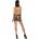 ME-SEDUCE gwen open back dress black s/m