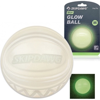 GiGwi Skipdawg Neon Glow Ball zářící míč Ø 6,4 cm