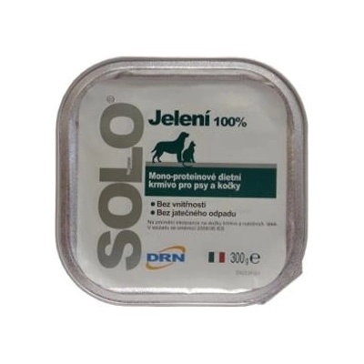Solo Adult Dog 100% Cervo jeleň 300 g