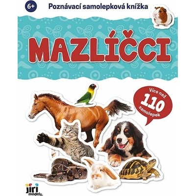 Poznávací samolepková knížka mazlíčci