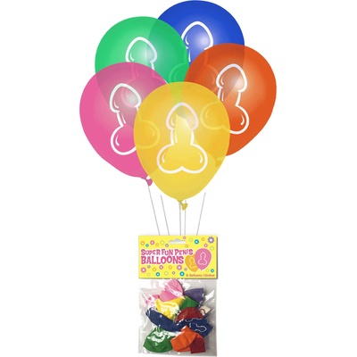 Little Genie Productions Super Fun Penis Balloons