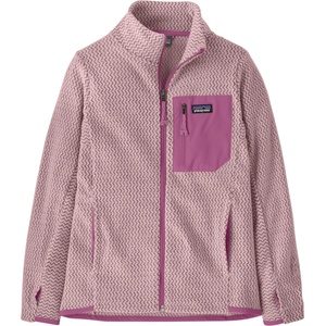 Patagonia Детско поларено яке Patagonia Kid's R1 Air Full-Zip Jacket Fleece jacket - Quiet Violet - размер M (703-5296-0513)